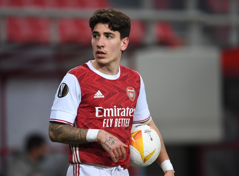 Bellerin spent nine years at Arsenal before leaving in 2022