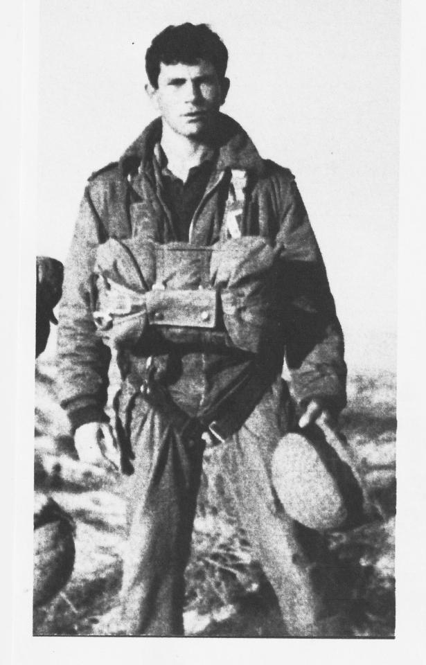 Yoni Netanyahu as a young soldier