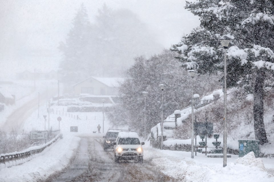 Snow last hit Scotland on January 18 when an amber warning was issued