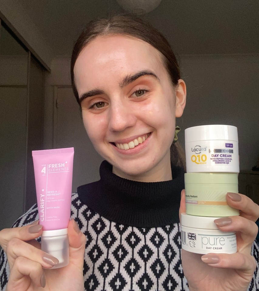 Beauty journalist Mia Lyndon puts bargain high street moisturisers to the test