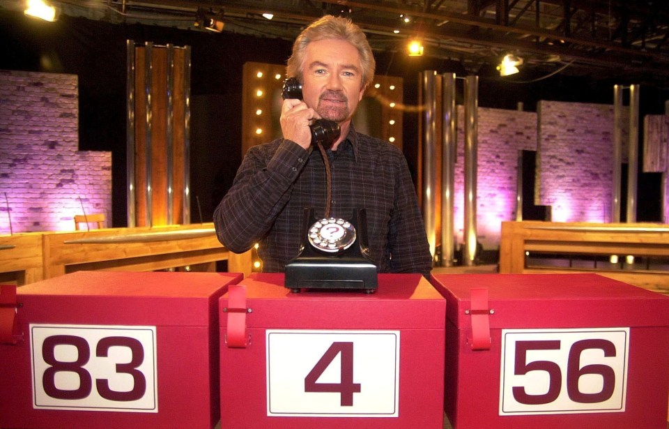 Noel Edmond, pictured, was the original host of the UK version of Deal or No Deal on Channel 4