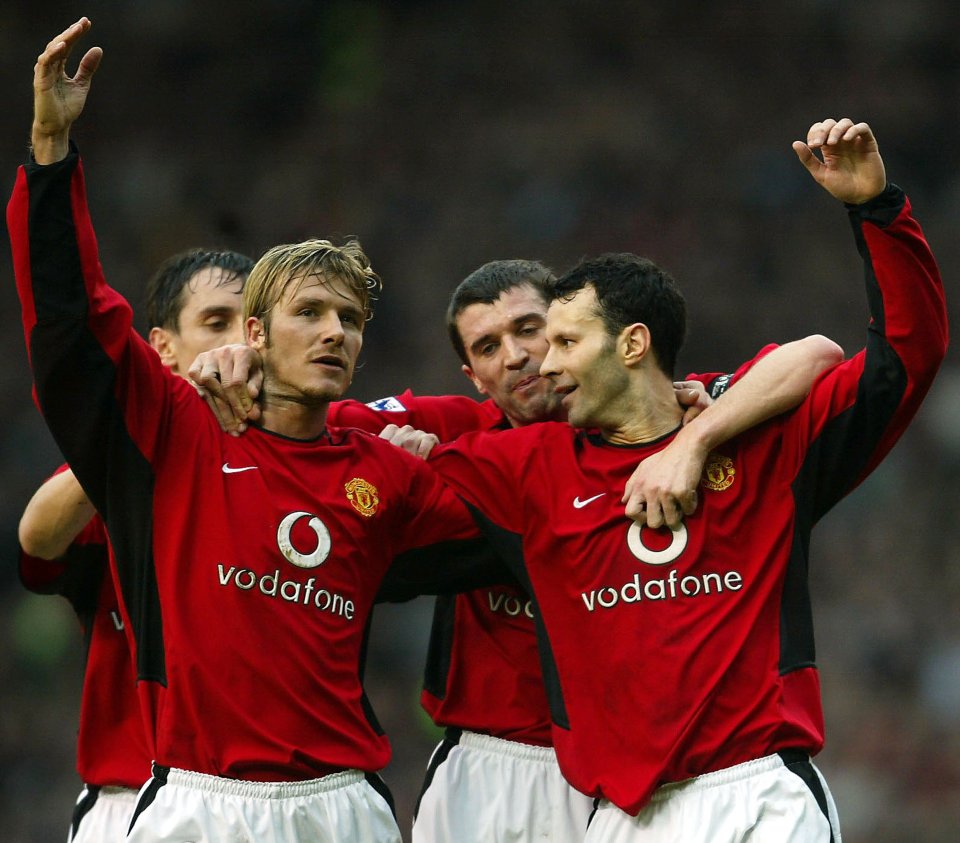 David Beckham, Ryan Giggs and Gary Neville would all go on to become first team legends