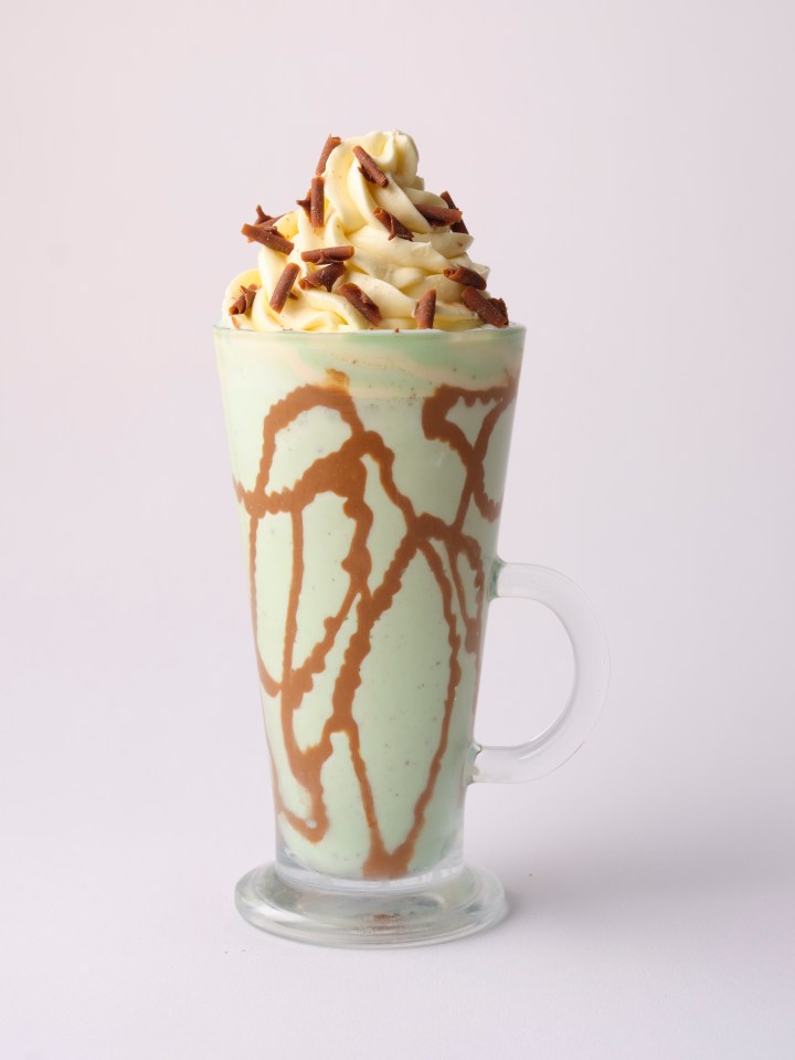 Creams cafes have four Hot GeLattes flavours for £3.95 each