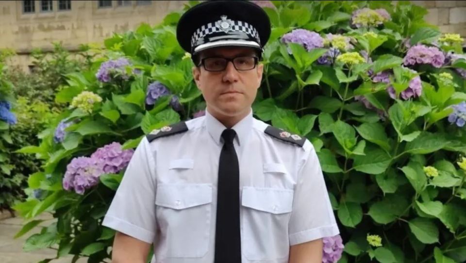 Chief Superintendent Daniel Greenwood has been suspended