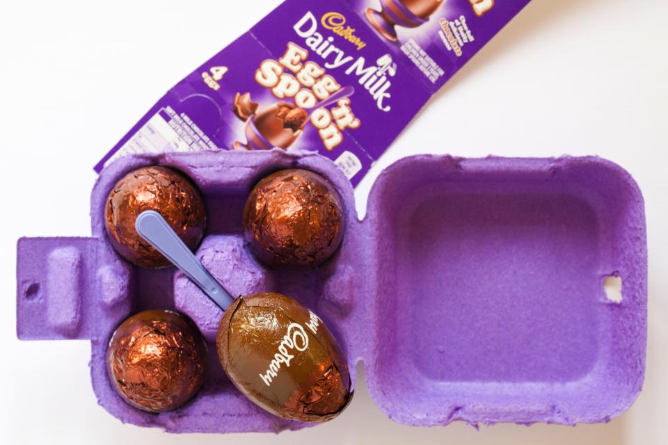 Cadbury discontinued the iconic Egg 'n'  Spoon cartons last year