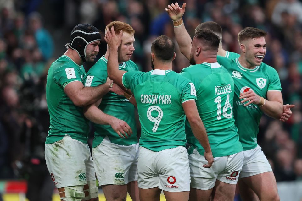 Ireland stormed to another bonus point victory