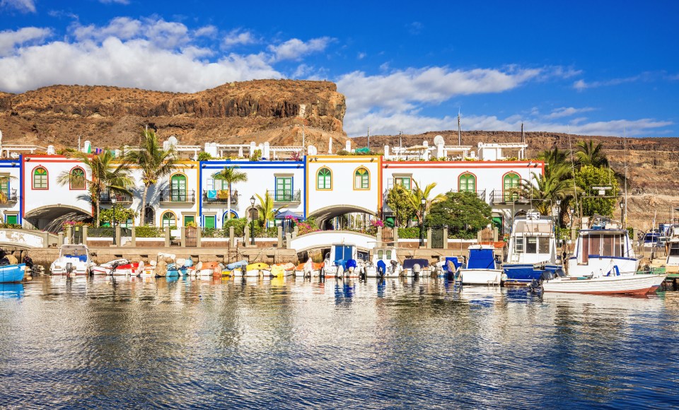 Puerto de Mogan was a charming and cosy spot