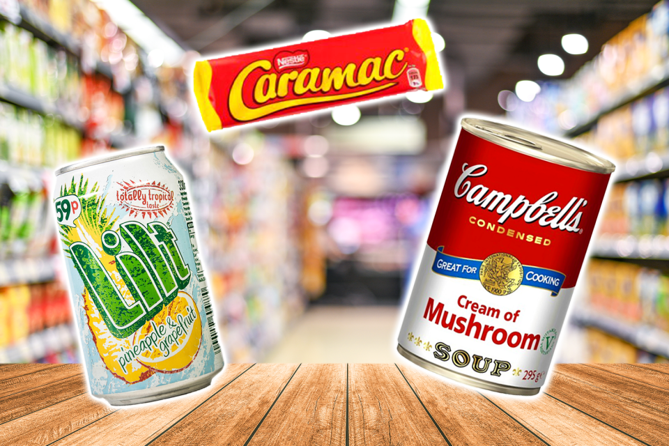 Fan favourites like Lilt, Caramac and Campbells have disappeared from shelves