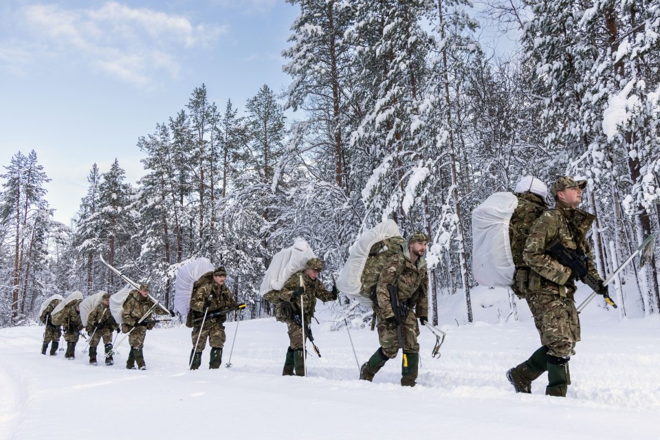 Ministers believe if Nato goes to war with Russia, Britain’s main role will be fighting in Arctic conditions, which are the toughest in the world