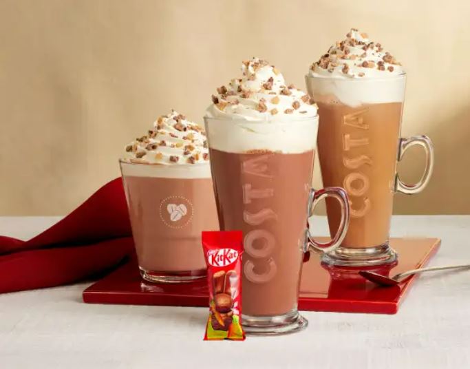 Customers can get the KitKat Frapppe from £4.30