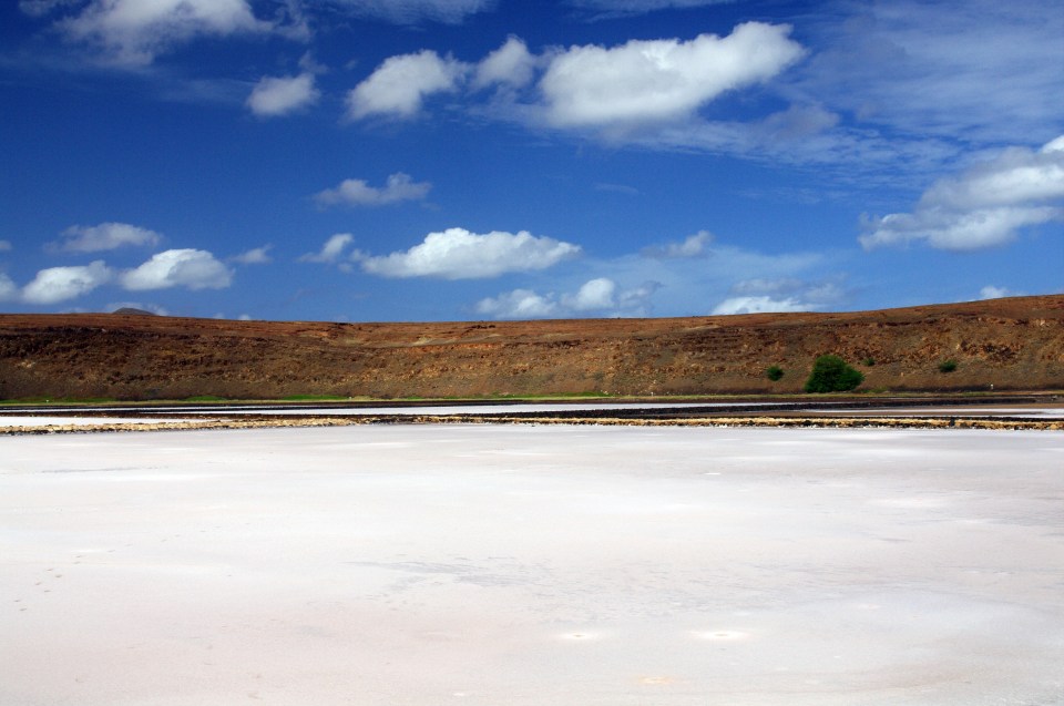 The Pedra de Lume is located in the crater of an extinct volcano