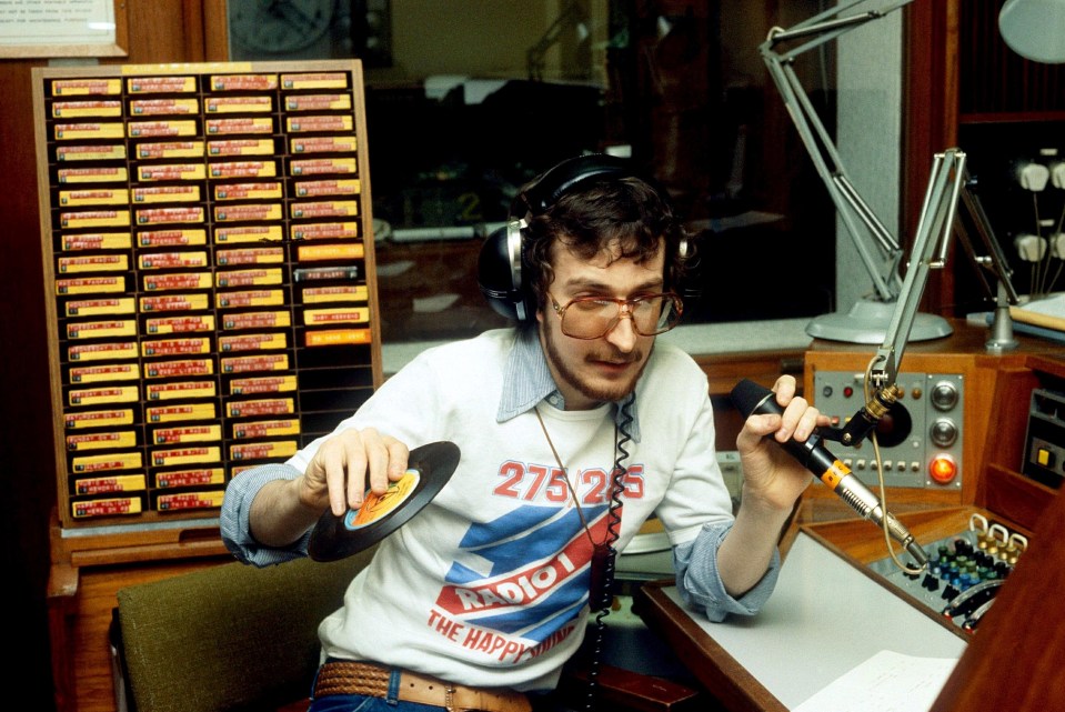 Steve on the radio in 1980