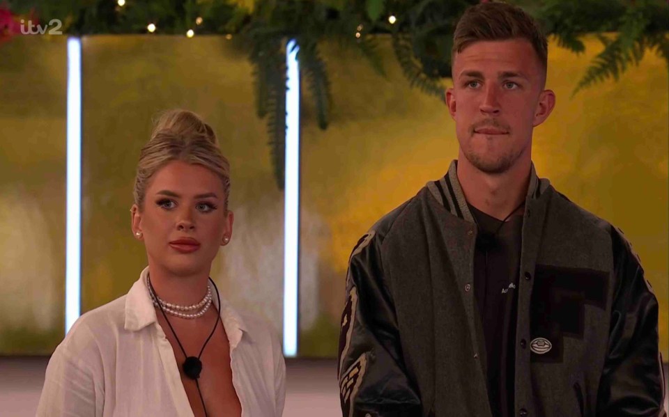 Mitch and Liberty were booted out from the villa together