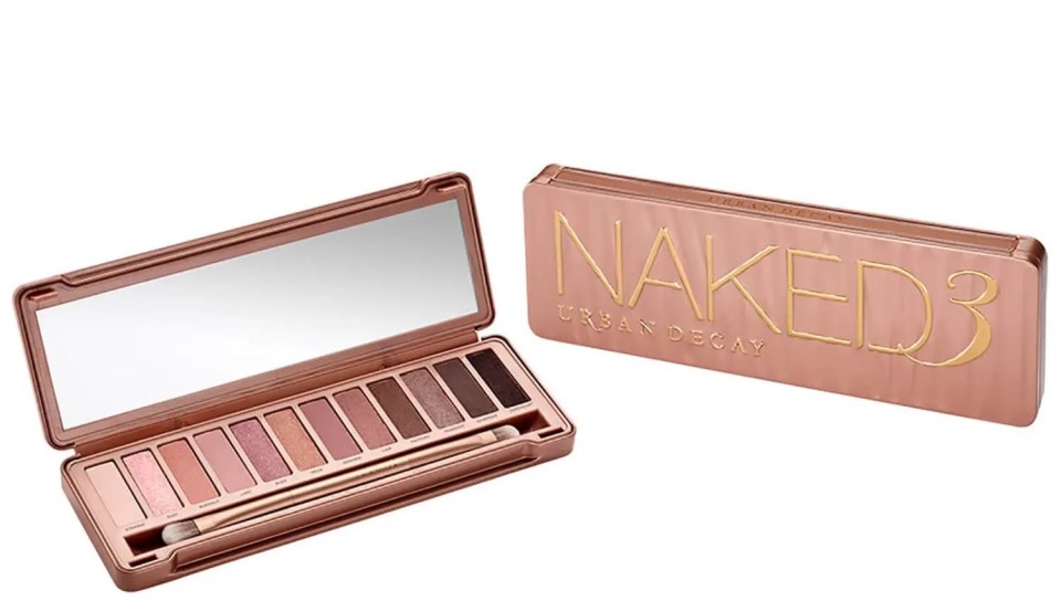 Urban Decay’s Naked 3 eyeshadow palette is £49 from lookfantastic.com