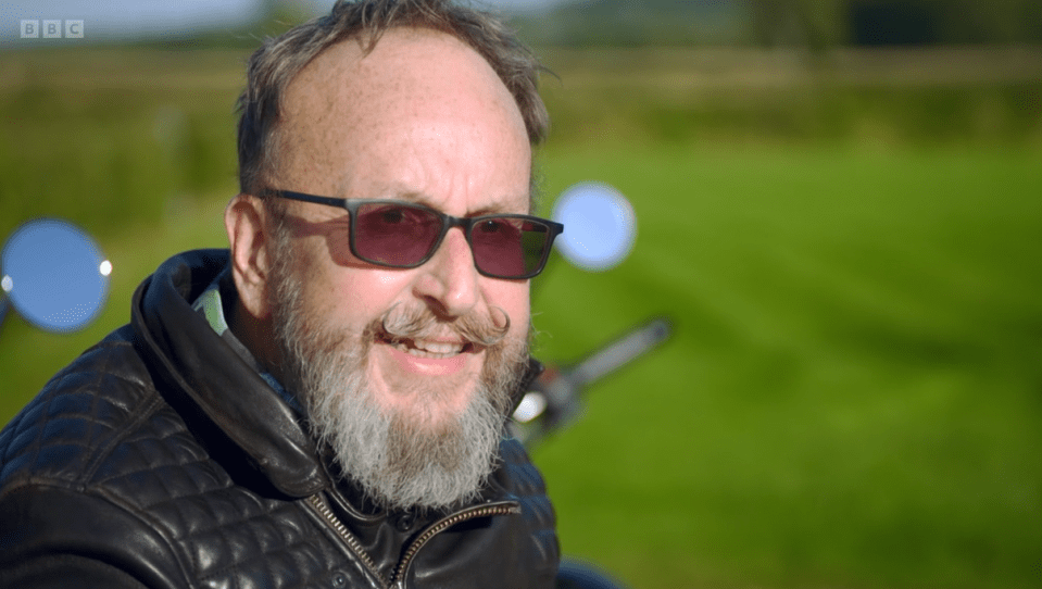 Dave spoke about his illness at the beginning of Tuesday’s episode of The Hairy Bikers Go West