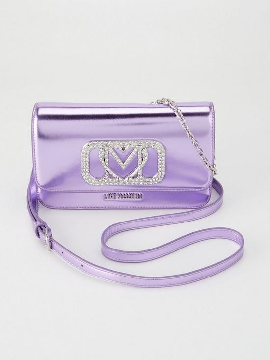 This chic Love Moschino purple bag is reduced by £82