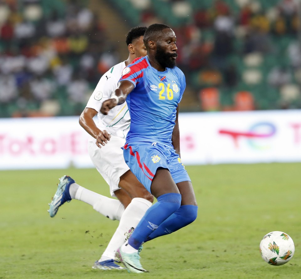 Arthur Masuaku scored a stunning goal for DR Congo in the Afcon quarter-final vs Guinea