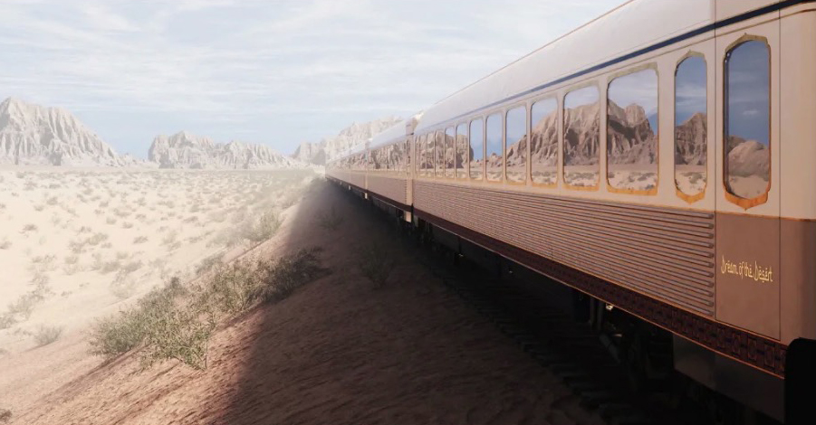 Saudi Arabia has introduced its first high-speed luxury train