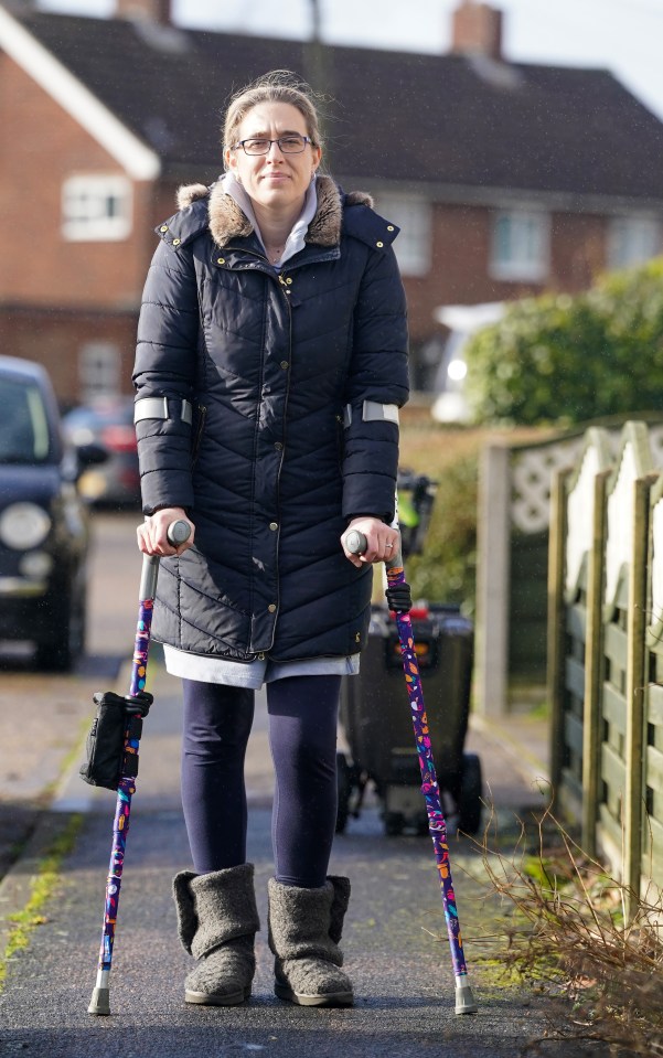 Nathalie developed spinal damage and long Covid and her life will never be the same