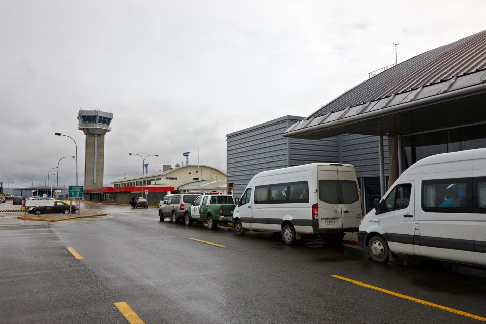 Detectives arrived at the Carlos Ibanez del Campo Airport on Saturday