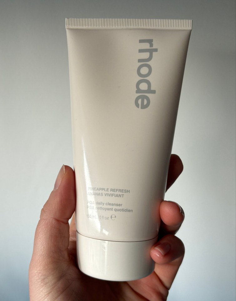 Rhode has just added a cleanser to its line-up