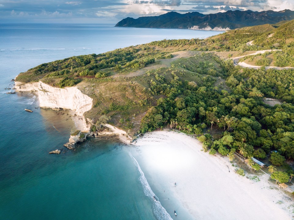 A tiny island near a popular holiday hotspot has stunning - and quiet - beaches