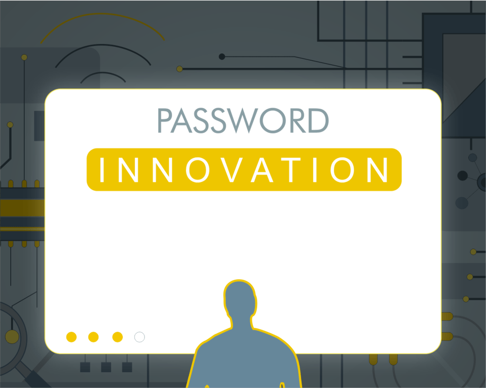 Quick witted players should be able to work out that the password is Innovation