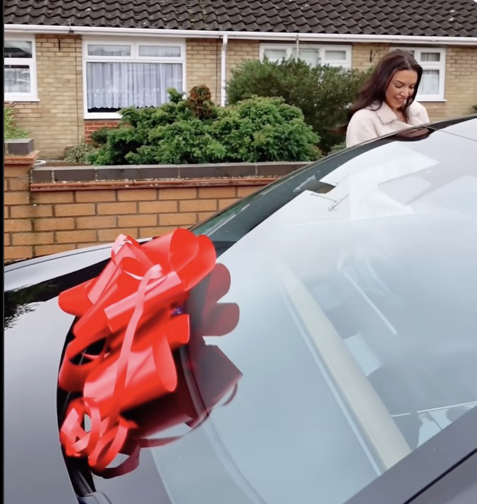 Sam Bird surprised his wife, Kailah Casillas, with a £40,000 Tesla