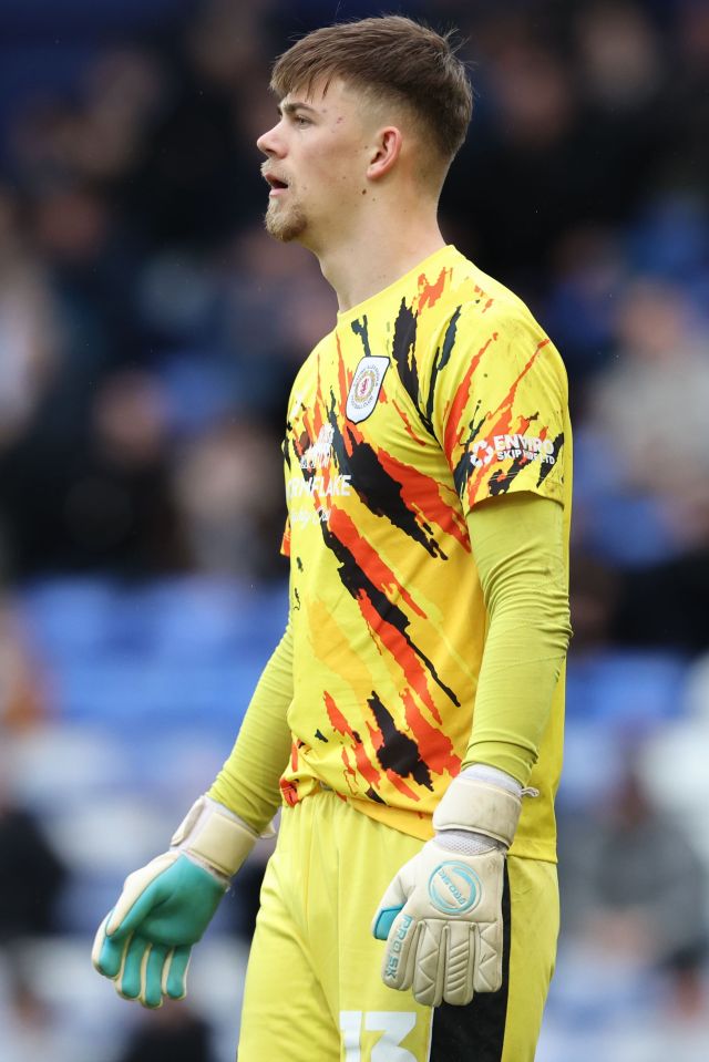 Tom Booth's lung collapsed after a heavy collision with a Tranmere Rover player