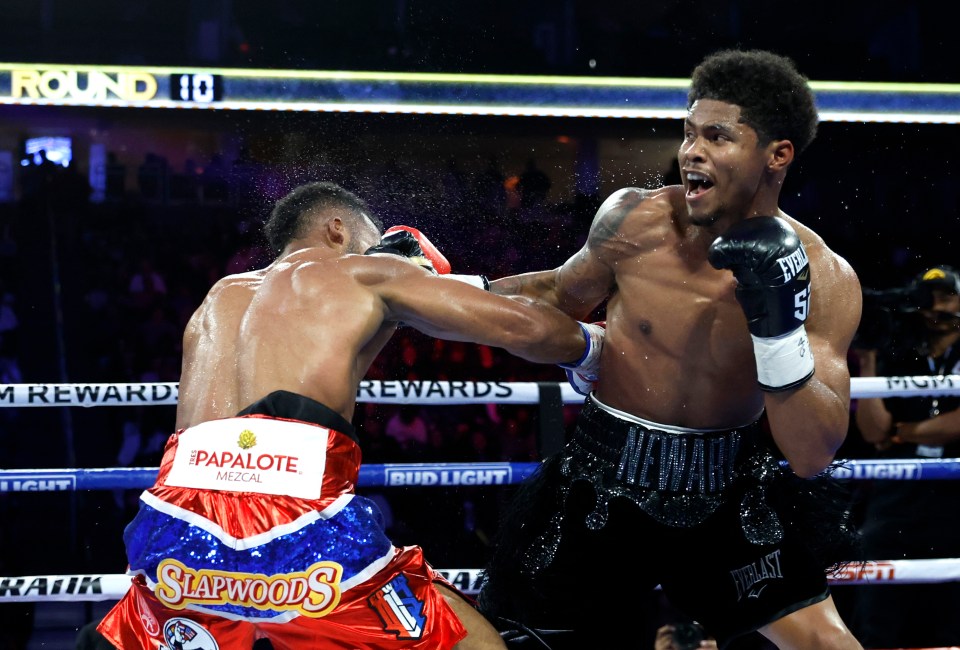 Shakur Stevenson claimed he is retired from boxing