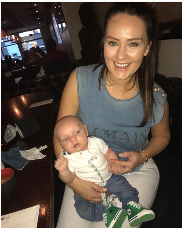 Conor Jr was spotted in a pair of £120 Fendi trainers as a baby