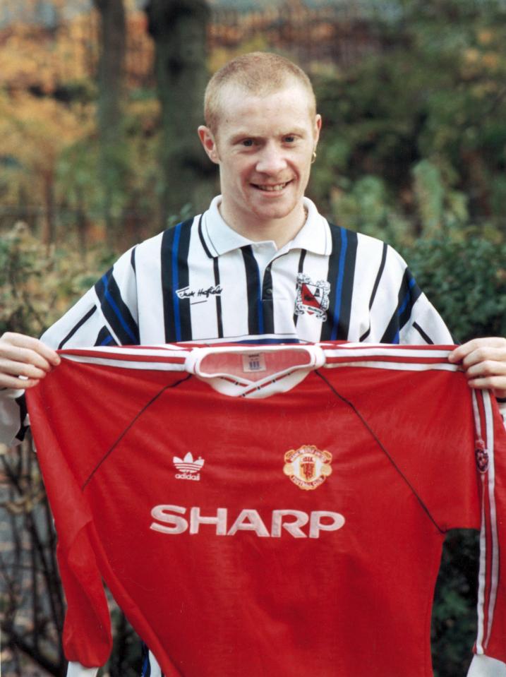 George Switzer was released by Man Utd in 1993