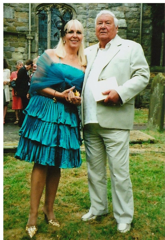 Linda with George, her late third husband