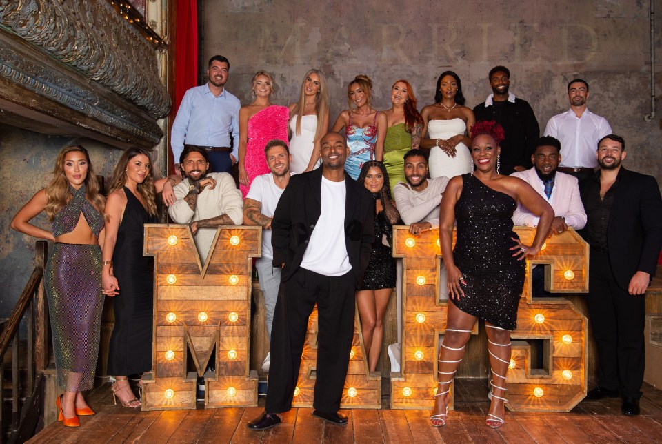 Paul with last year's MAFS cast