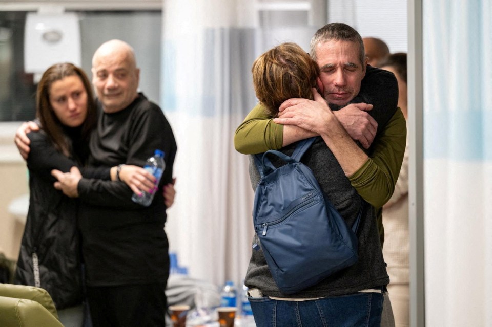 Fernando Simon Marman, 60, and Louis Hare, 70 were rescued on Monday before being reunited with their families