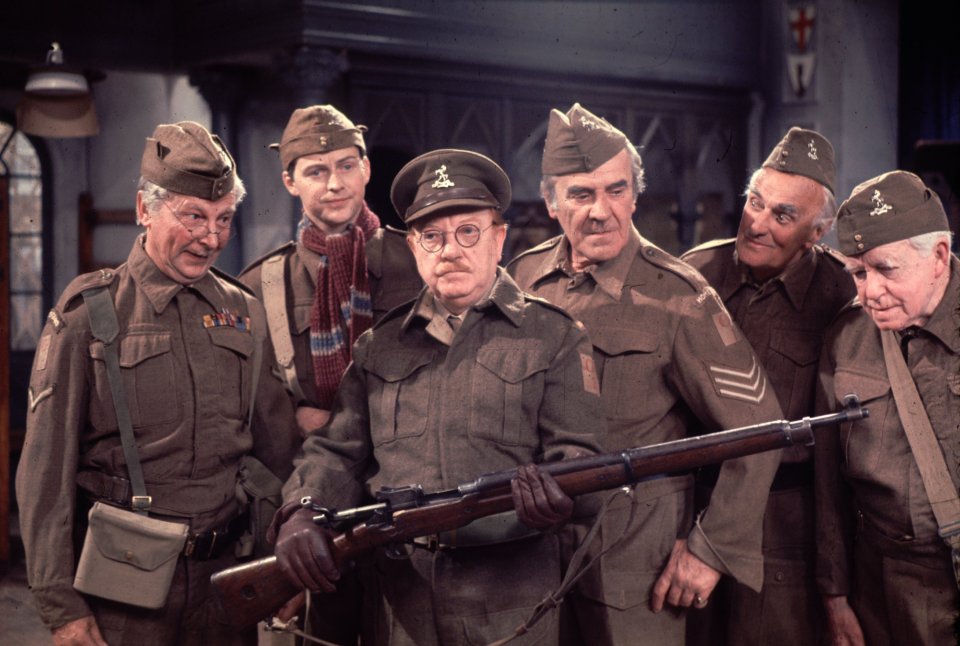 On guard - Jones, Pike and Mainwaring