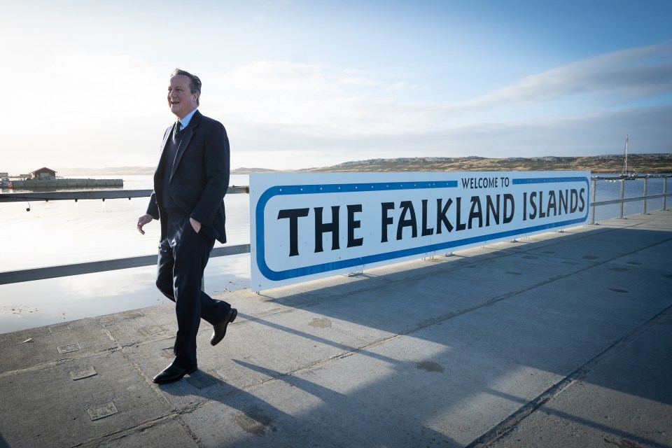 The Foreign Secretary said the islands are 'part of the British family'