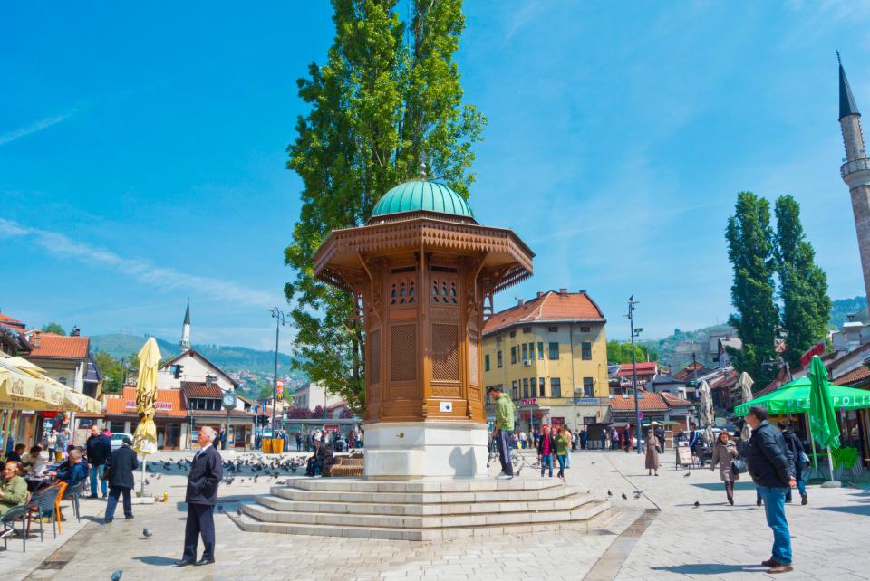 Both Ryanair and Wizz Air operate direct flights from the UK to Sarajevo