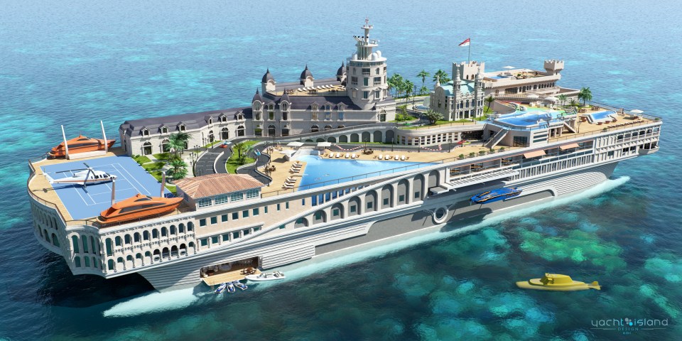 Man-made private island is set to imitate the landscape of Monaco