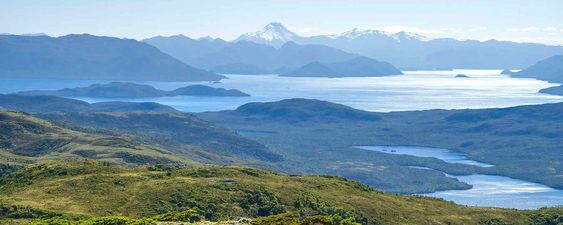 The Andes Mountain shelters the island from severe weather and offers great viewpoints