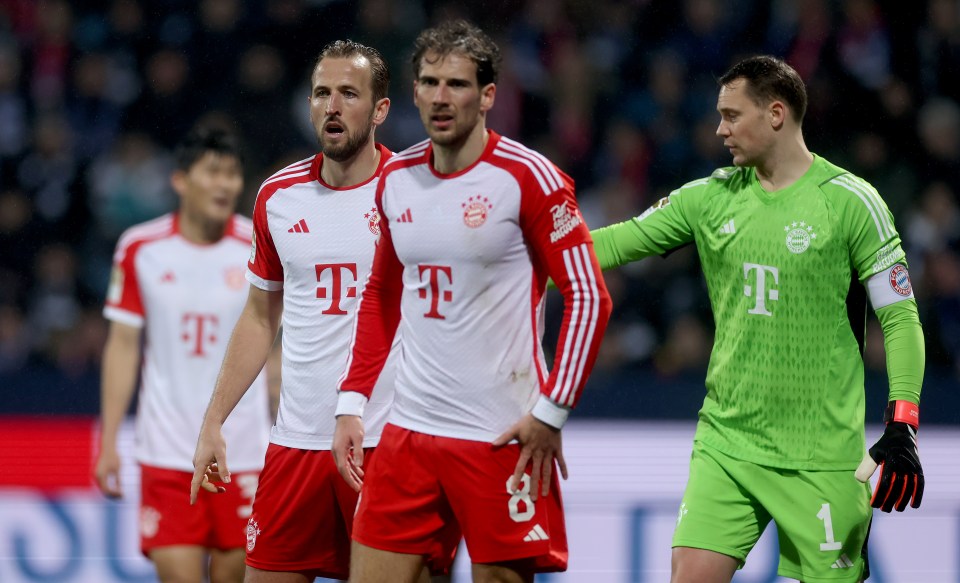 Bayern are at risk of ending the season without winning a trophy