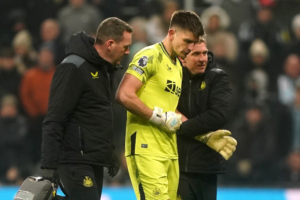 Newcastle's Nick Pope is another option but he has been sidelined for months with an injury