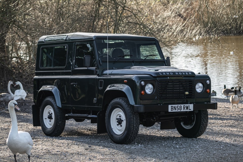 The Royal Land Rover belonged to the late Queen Elizabeth