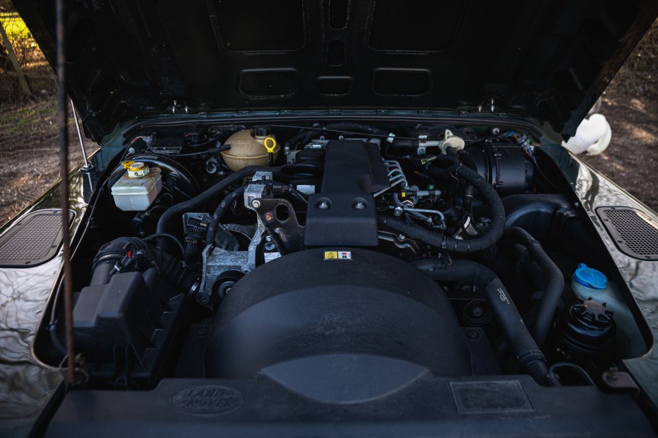 The rare model boasts a 2.4litre engine