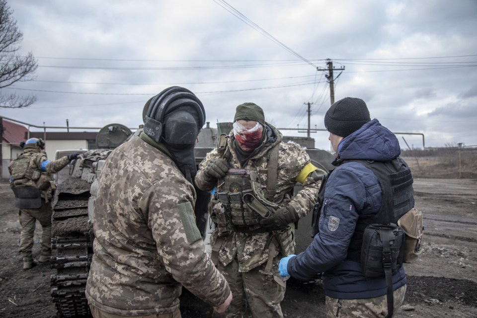 The Avdiivka battlefield where Kyrylo lost his life also left many soldiers wounded