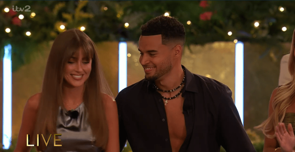 Georgia S and Toby came in fourth in Love Island All Stars