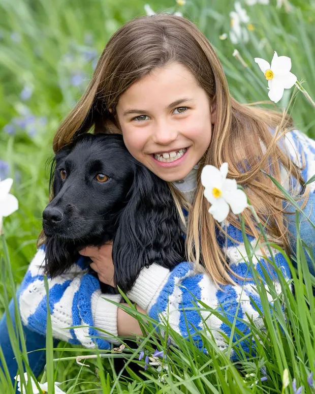 Anmer Hall is said to be an 'animal haven', and the kids can play with their spaniel Orla in the grounds