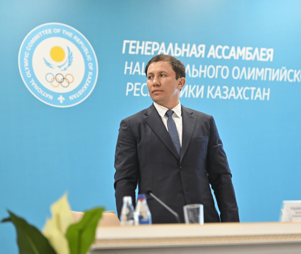 Golovkin is the new president of the Kazakhstan Olympic committee