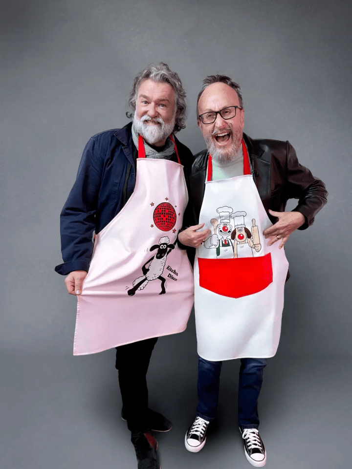 Dave's death was announced by his co-star Si. Earlier this month the pair shared this photo announcing they were thrilled to take part in next month's Red Nose Day