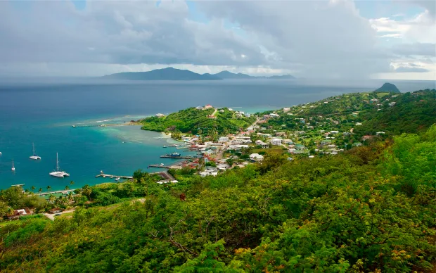 There are roughly 100 homes in the super-exclusive Mustique